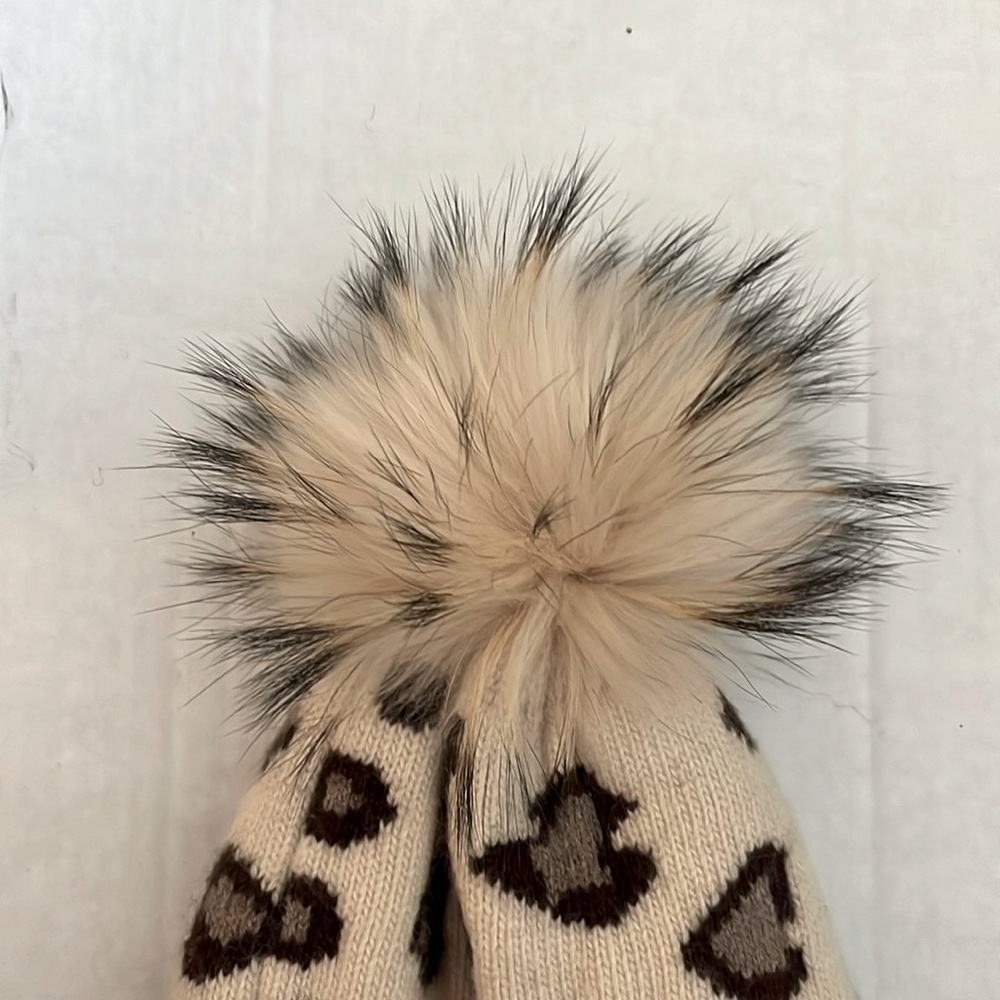 COPY - Furlux Cashmere, wool & fur hat winter